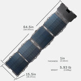 Spectre 56W Solar Panel - detail view | Silarius