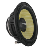 DXQ 6.5' 3-Way Component Speaker Set with Neodymium Magnet and Yellow Straw + Composite Foam Cone |... - side view | Silarius