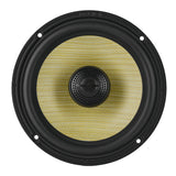 DXQ 6.5' 2-Way Coaxial Speaker with Yellow Straw and Composite Foam Cone | 150W RMS 4-Ohm - rear view | Silarius