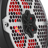 8" Marine 2-Way Hybrid Speaker with RGB LED, Compression Driver and Neodymium Magnet | 350W RMS 4-Ohm - rear view | Silarius