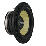 DXQ 6.5' 3-Way Component Speaker Set with Neodymium Magnet and Yellow Straw + Composite Foam Cone... - detail view | Silarius