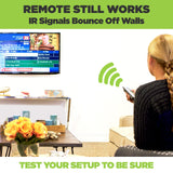 HIDEit Uni-SW | Adjustable Small + Wide Electronic + Cable Box Mount - detail view | Silarius