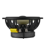 DXQ 6.5' 2-Way Coaxial Speaker with Yellow Straw and Composite Foam Cone | 150W RMS 4-Ohm - detail view | Silarius
