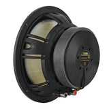 DXQ 6.5' 2-Way Coaxial Speaker with Yellow Straw and Composite Foam Cone | 150W RMS 4-Ohm - detail view | Silarius