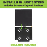 HIDEit Micro | Dell OptiPlex Micro PC Wall Mount - detail view | Silarius