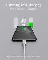 Anker 331 USB-C to Lightning Cable - detail view | Silarius