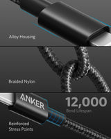 Anker 331 USB-C to Lightning Cable - detail view | Silarius