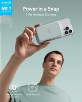Anker 621 Magnetic Battery (MagGo) - detail view | Silarius