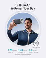 Anker MagGo Power Bank (10K, Slim) - detail view | Silarius