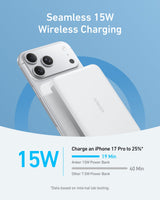 Anker MagGo Power Bank (10K, Slim) - detail view | Silarius