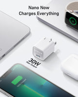 Anker Nano Charger (30W) - detail view | Silarius