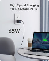 Anker 735 Charger (Nano II 65W) - side view | Silarius