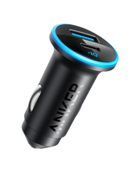 Anker 323 Car Charger (52.5 W) - front view | Silarius