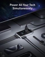 Anker Prime Charging Station (8-in-1, 240W) - rear view | Silarius