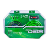 0-GA Amplifier Installation Wiring Kit - Green - detail view | Silarius