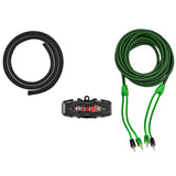 4-GA Amplifier Installation Wiring Kit - Green - side view | Silarius