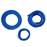 8-GA Amplifier Installation Wiring Kit - Blue - rear view | Silarius