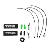 8-GA Amplifier Installation Wiring Kit - Green - detail view | Silarius