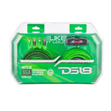 8-GA Amplifier Installation Wiring Kit - Green - detail view | Silarius