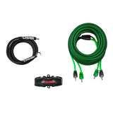 8-GA Amplifier Installation Wiring Kit - Green - side view | Silarius