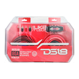 8-GA Amplifier Installation Wiring Kit - Red - detail view | Silarius