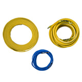 8-GA Amplifier Installation Wiring Kit - Yellow - rear view | Silarius