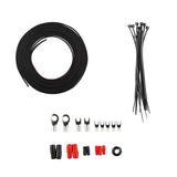 0-GA CCA Amplifier Installation Kit - RED - detail view | Silarius