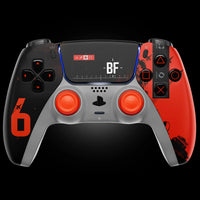 MODDEDZONE BATTLEBORN PS5 CUSTOM MODDED CONTROLLER - front view | Silarius