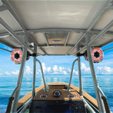 NXL 8' Marine and Powersports Towers LED RGB Lights 125 Watts Rms - rear view | Silarius