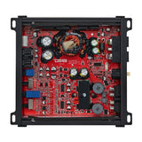 CANDY Compact Full-Range Class D 2-Channel Amplifier 800 Watts - side view | Silarius