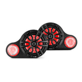 High Density Abs 2-Way Universal Pod Loaded With 8' Loudspeaker and 1 X 3.78' Tweeter - front view | Silarius