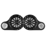 High Density Abs 2-Way Universal Pod Loaded With 8' Loudspeaker and 1 X 3.78' Tweeter - detail view | Silarius
