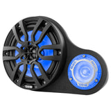 High Density Abs 2-Way Universal Pod Loaded With 8' Loudspeaker and 1 X 3.78' Tweeter - detail view | Silarius