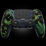 MODDEDZONE 420 PS5 CUSTOM MODDED CONTROLLER - front view | Silarius