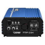 FRP Compact Full-Range Class D 1-Channel Amplifier 2,500 Watts Rms @ 1-Ohm - detail view | Silarius
