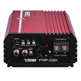 FRP Compact Full-Range Class D 1-Channel Amplifier 3,500 Watts Rms @ 1-Ohm - detail view | Silarius