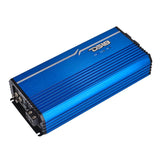 FRP Compact Full-Range Class D 1-Channel Amplifier 5,000 Watts Rms @ 1-Ohm - rear view | Silarius