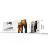 FlexCore Men's Heated Base Layer Pants - Gobi Heat - Dual Control - rear view | Silarius