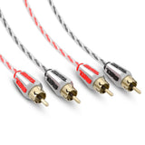 Level 3 RCA 100% Copper OFC 20 Feet - detail view | Silarius