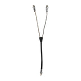 Level 3 RCA 100% Copper OFC Y Connector 2 FEMALE to 1 MALE - BLACK - RED - detail view | Silarius