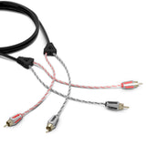 Level 3 RCA 100% Copper OFC 6 Feet - detail view | Silarius