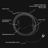 HEAVYS HeX Gaming Headset Bundle - detail view | Silarius