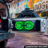 DS18 Jeep JBASS Platinum Tailgate Package - detail view | Silarius