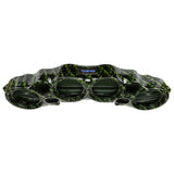 DS18 JL-SBAR/CMGR Overhead Bar System JL/JLU, JT Jeeps (4x 8' Speakers 4x3.72' Tweeters) Camo Green - rear view | Silarius