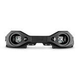 Jeep JL/JLU,JT Overhead Bar System Fits 2 X 8' Speakers and 2 X 3.78' Tweeters -Black - front view | Silarius