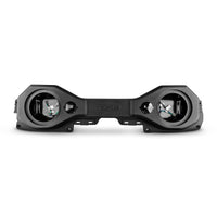Jeep JL/JLU,JT Overhead Bar System Fits 2 X 8' Speakers and 2 X 3.78' Tweeters -Black - front view | Silarius