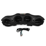 Jeep JL/JLU/JT 2024 Overhead Sound Bar - OEM Fit, Harness Included, Fits 4 x 8' Speakers - front view | Silarius