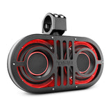 Dual 6.5' Marine and Powersports PRO Roll Cage Sound Bar System with Built in LED RGB Lights450 Wa... - front view | Silarius