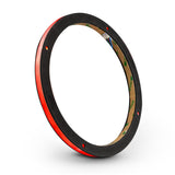8' RGB LED Ring for Loudspeakers and Speakers - front view | Silarius