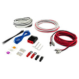 4-GA Marine Tinned OFC Amplifier Installation Kit - WHITE - detail view | Silarius